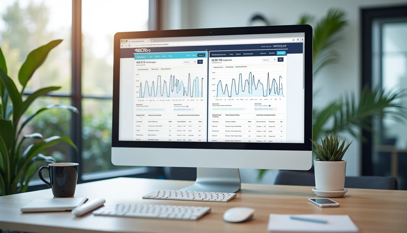 A/B testi ile iki farklı web sayfası versiyonunun karşılaştırılması