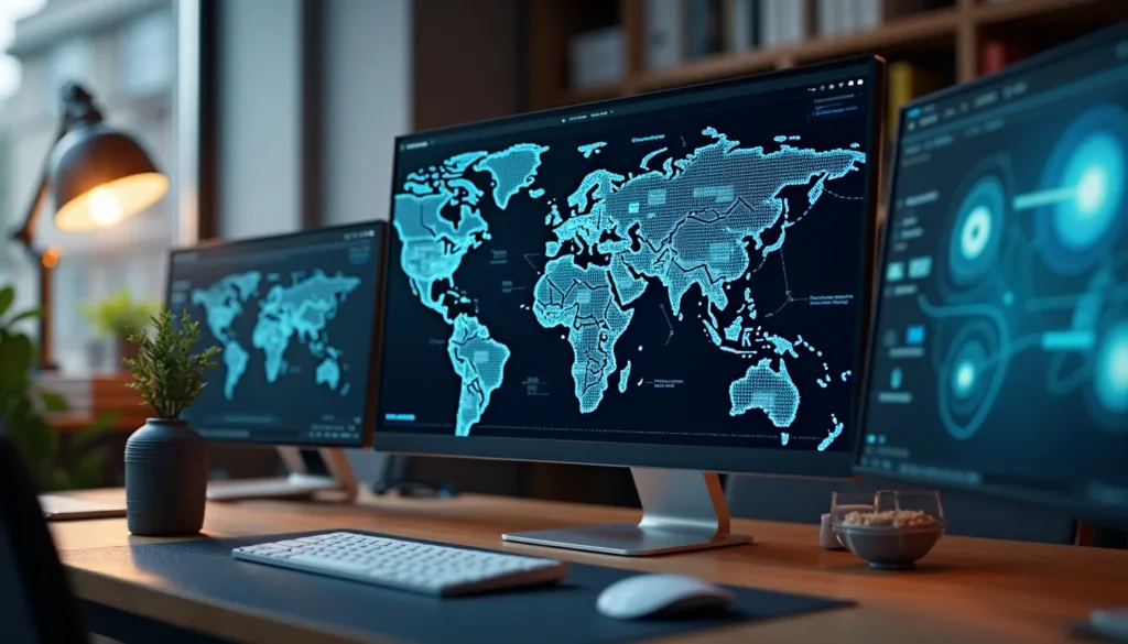 Entity SEO stratejisini temsil eden knowledge graph ve marka ilişki haritası ekranı