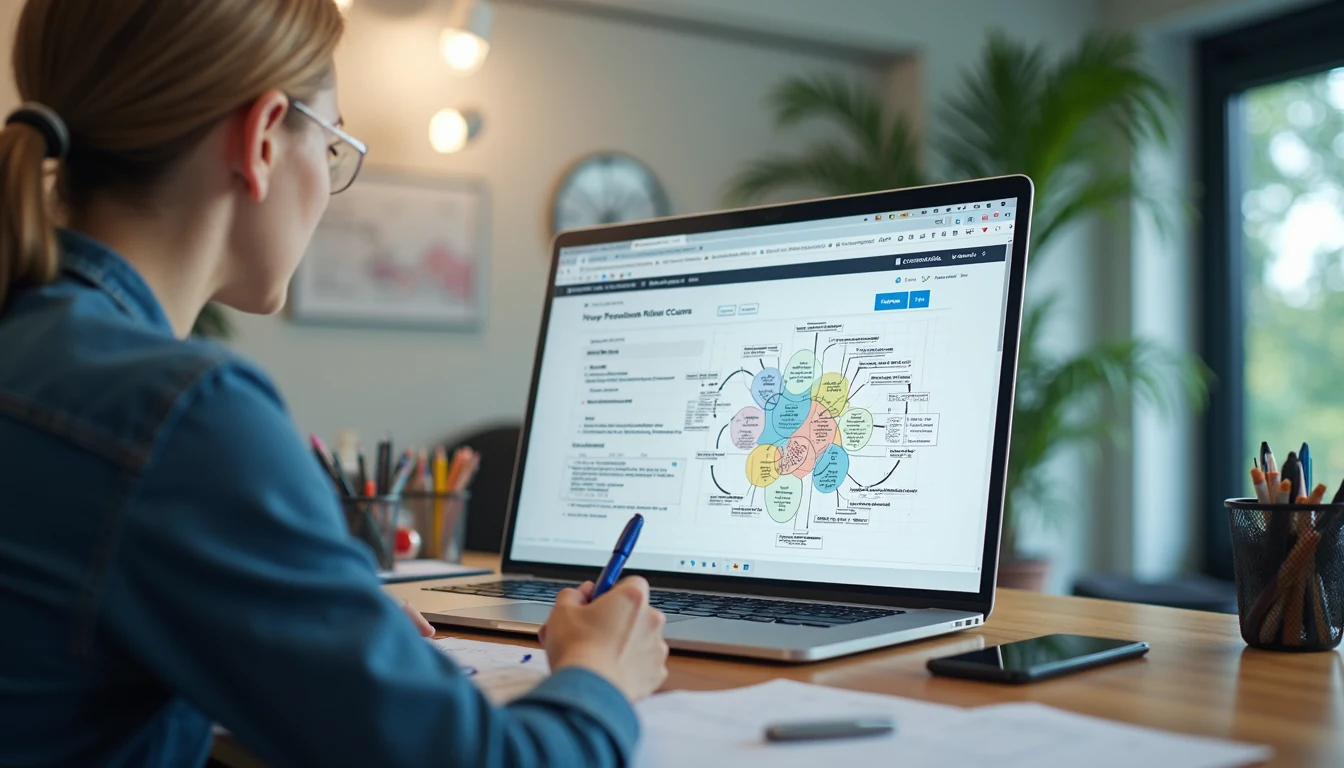 Entity SEO için konu kümeleri ve iç link planlaması yapan SEO uzmanı